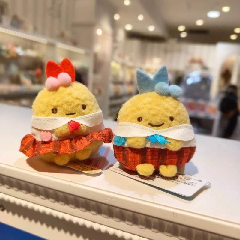

НОВАЯ серия плюшевых игрушек-брелоков Sumikko Gurashi San-X (6 см) в стиле униформы детского сада: милые куклы Ebifurai и мягкие игрушки Tapioca