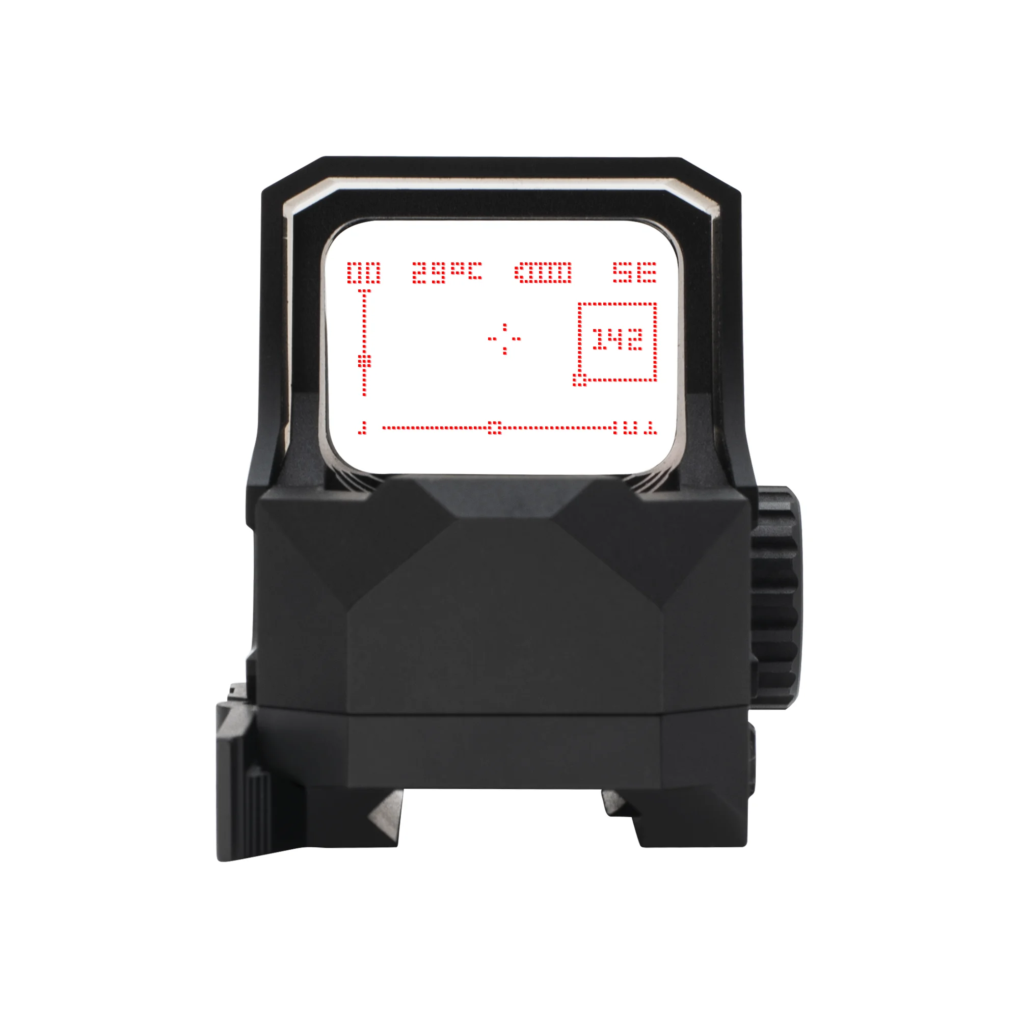 Image of URSA Red Multi-Reticle Rotpunktvisier 1x35mm mit extra großem Fenster, digitales HUD Reflexvisier mit Shake Awake-Funktion für Jagd und Airsoft