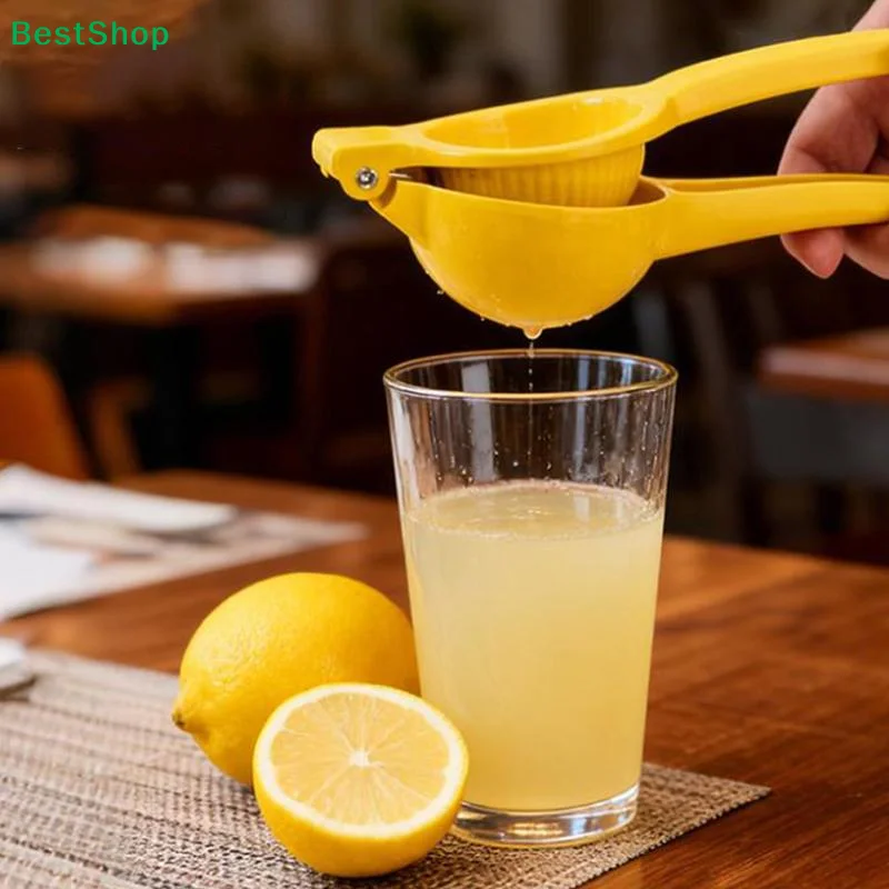 ❄Portable Fresh Juice Presser Fruit Extractor Orange Citrus Lime Lemon Squeezer Hand Press Juicer Metal Portable Manual Juicer