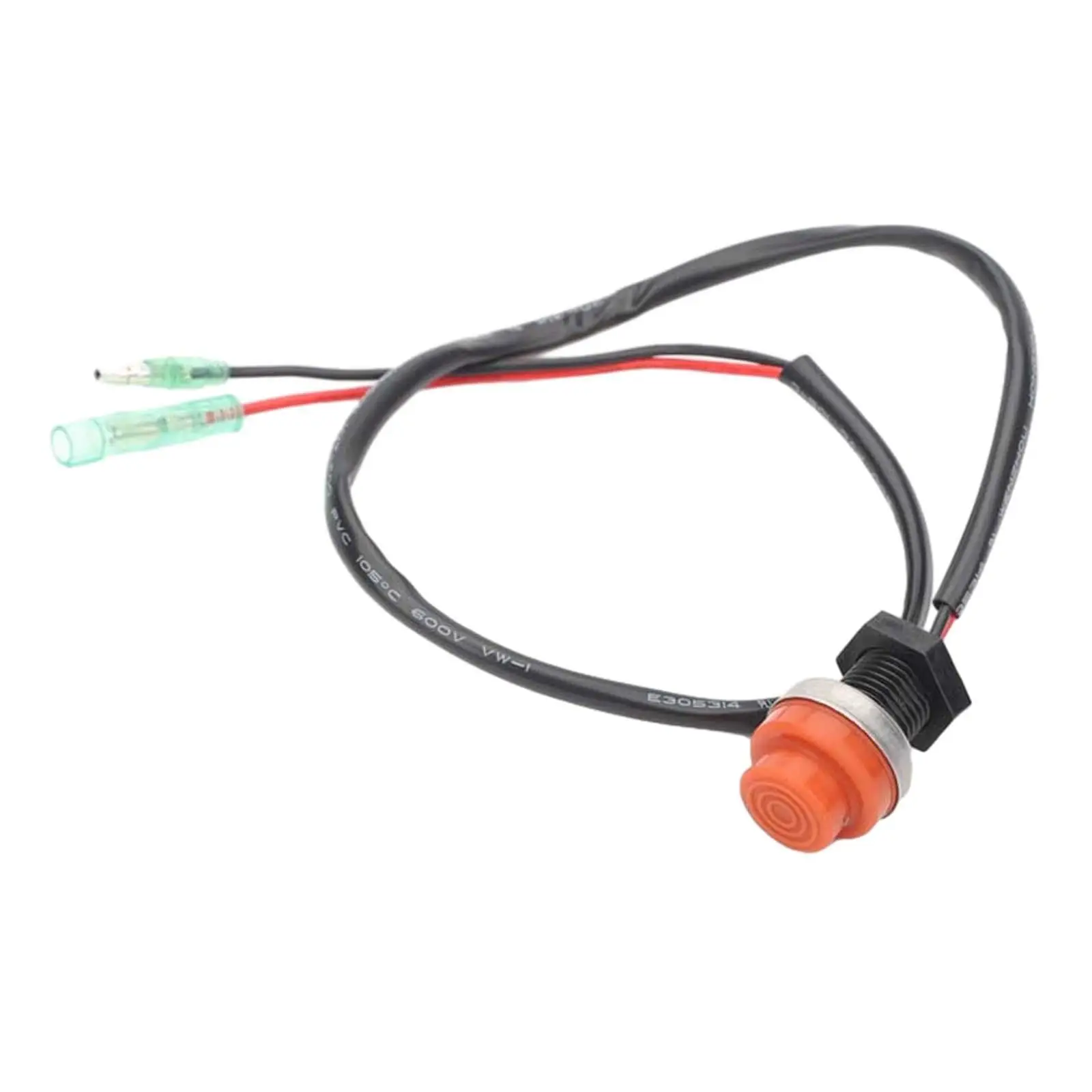 مفتاح زر ضغط للتحكم في المحرك الخارجي البحري بدون مفتاح، مفتاح إيقاف القتل، متين مقاوم للماء لقارب سريع