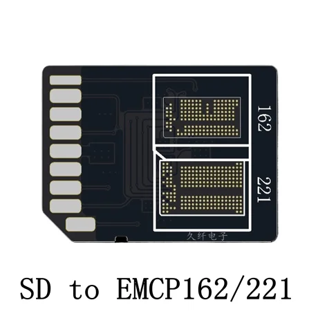 Mobile Phone Font EMCP162_221 MicroSD External SD Memory Card Data Recovery Modify Read