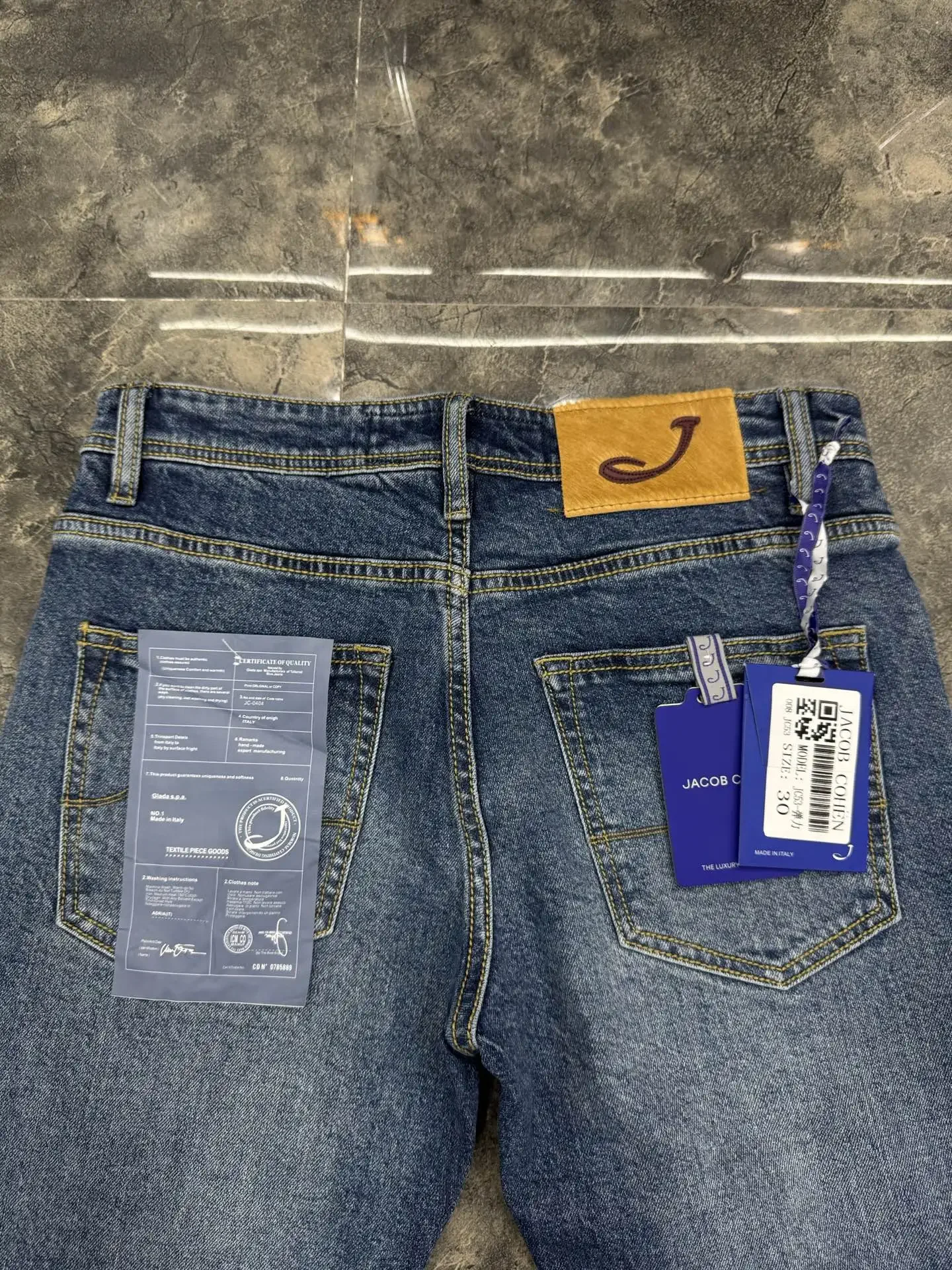

BLSK CPRT Jeans Thin Cotton Men 2026 Spring Summer new fashion zipper embroidery comfortable straight Big size 29-40 Pants
