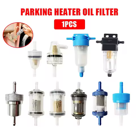 1PCS Universal Air Diesel Filter Parking Heater Parts Replacement Fuel Oil Filter Fit Truck Bus Caravan Boat Auto Trailers
