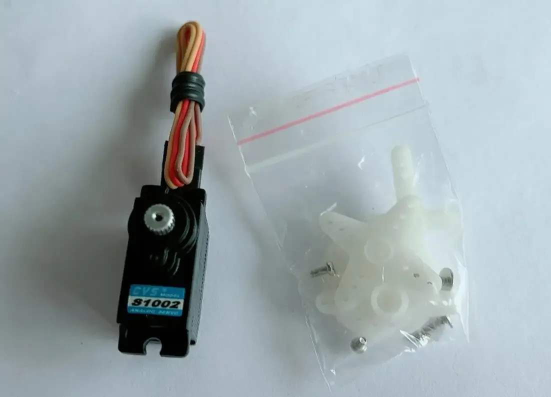 CYS-S1002-M Aluminum Case Coreless Servo 12g 2.2KG 0.10sec/60° For RC Futaba Hitec Sanwa JR Align airplane EMAX ES08MD