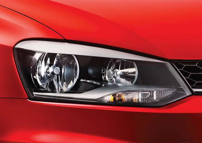 ل Volkswagen VW Polo 5 6R 6C Crosspolo Vento 2009 2010 2011 2012 2013 2014 - 2016 يوم ضوء COB Led عيون الملاك عدة خواتم هالة