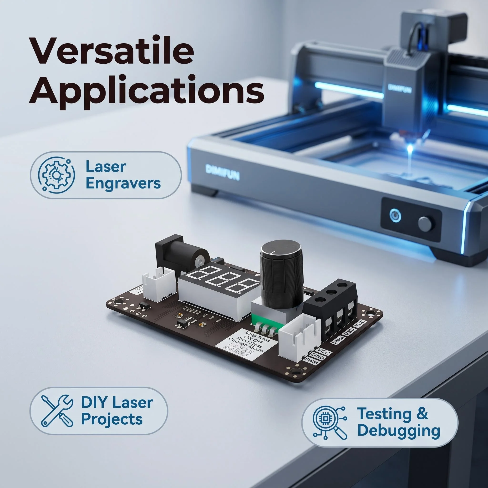 Pilote de diode laser PWM, con - Laser Controller Board avis et prix