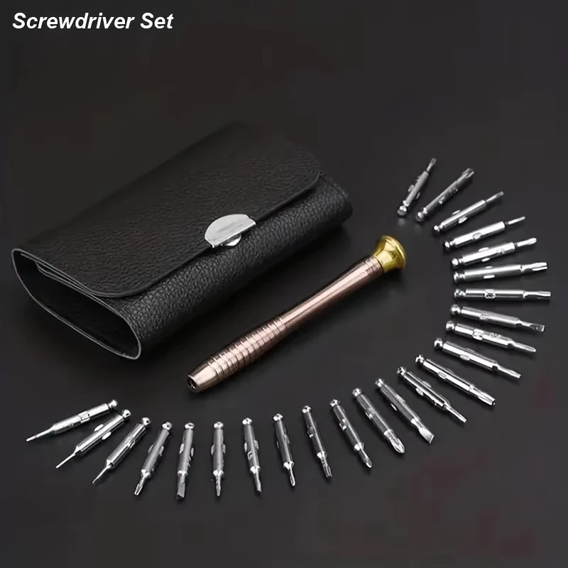 

Mini Precision Screwdriver Set 25 In 1 Electronic Torx Screwdriver Opening Repair Tools Kit For Iphone Camera Watch Tablet Pc