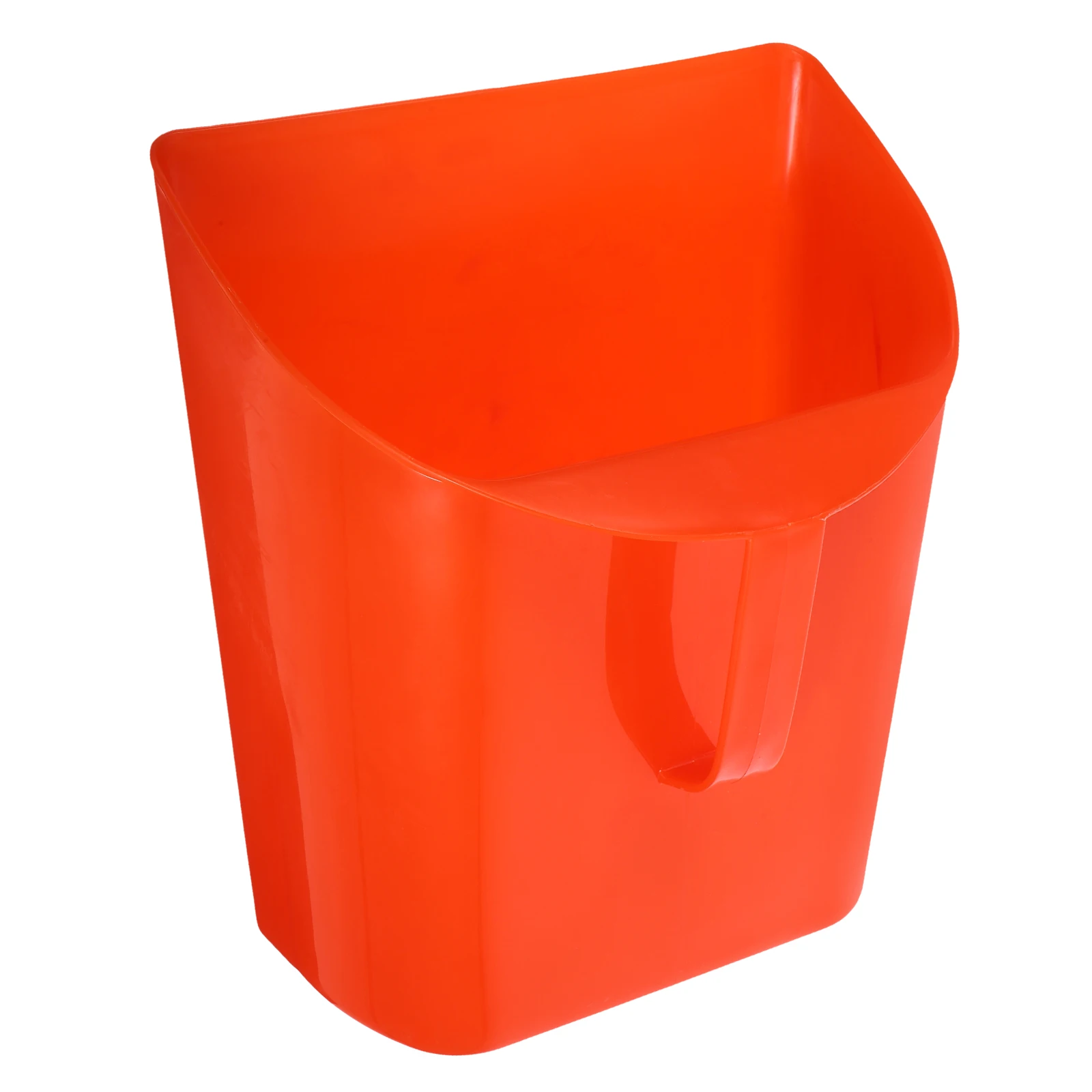 

Handheld Garbage Shovel Mini Dust Pan Red Small Plastic Lightweight Portable Desk Cleaning Tool Debris Collector Home Use