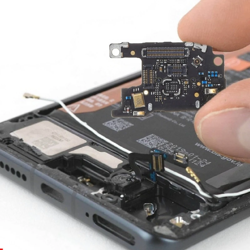 SIM/SD Phone Card Reader SIM Holder Conecction Board with Microphone for P30 Pro Replacement Part Repairing Accessories