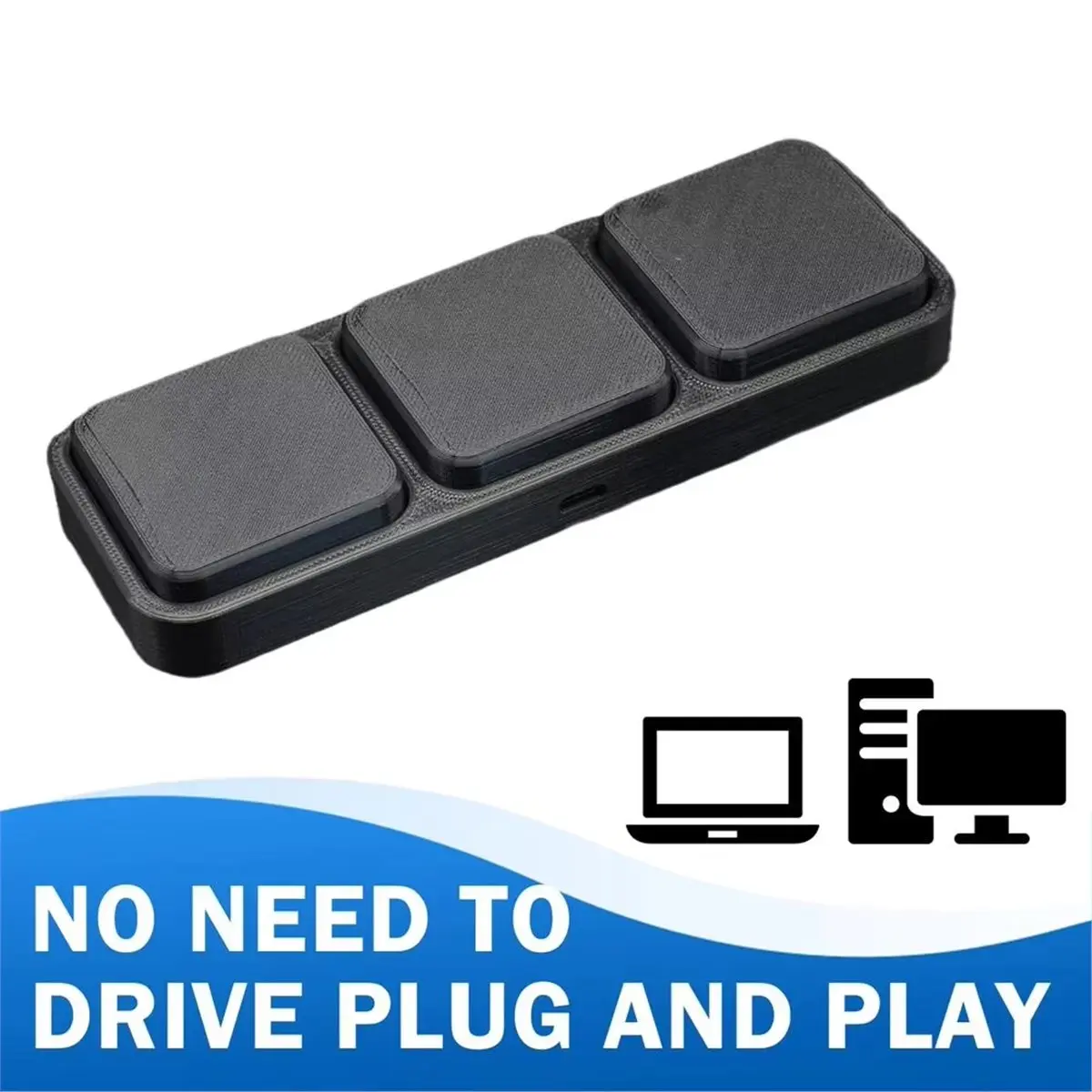 Oversized 3 Keys Cu…