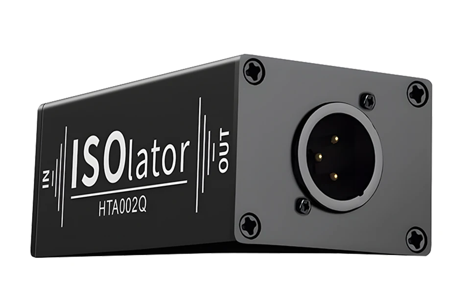 6,35-mm-Audiokabel-Isolator, Erdungsschleifen-Isolator, XLR-Buchse auf Stecker, beseitigt gemeinsame Erdungsstörungen für Soundsysteme 6.35mm Audio Cable Isolator Noise Ground Loop Isolator XLR Female to Male Eliminate – Detail 12
