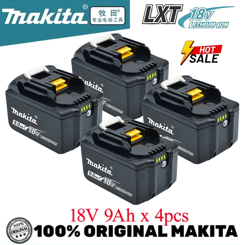 

Original Makita18V9000mAh rechargeable power tool battery,makita packaging18V replace lithium-ion LXT BL1860B BL1860 BL1850