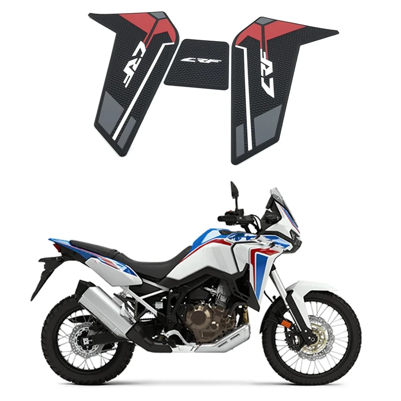 

Motorcycle Tank Rubber Sticker Protector Sheath Knee Tank Pad For HONDA CRF1100L Africa Twin 2019 2020 2021