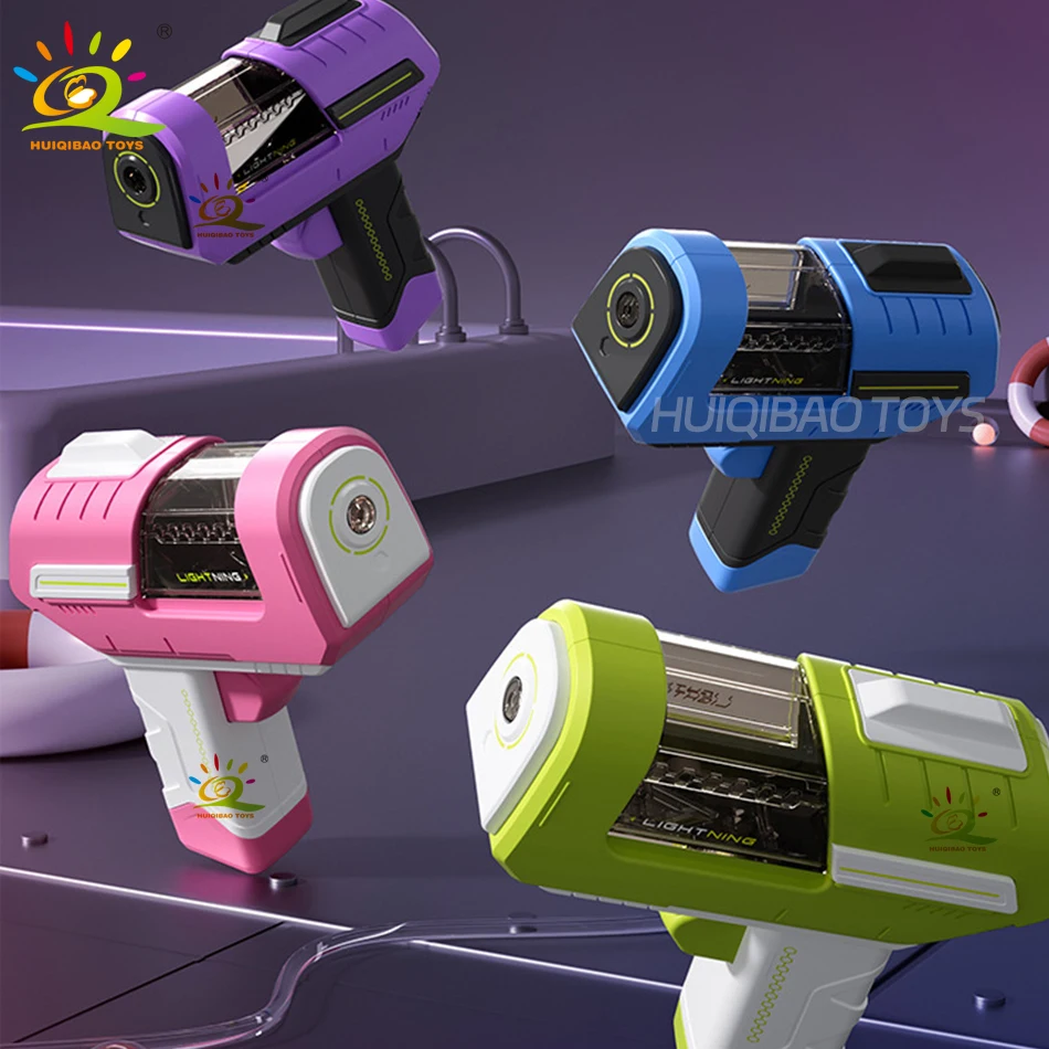 HUIQIBAO 2025 مسدس مياه شفاف للمساحة لعبة إطلاق النار الصيف في الهواء الطلق اللعب الرياضات المائية ألعاب الشاطئ للبالغين هدية #2