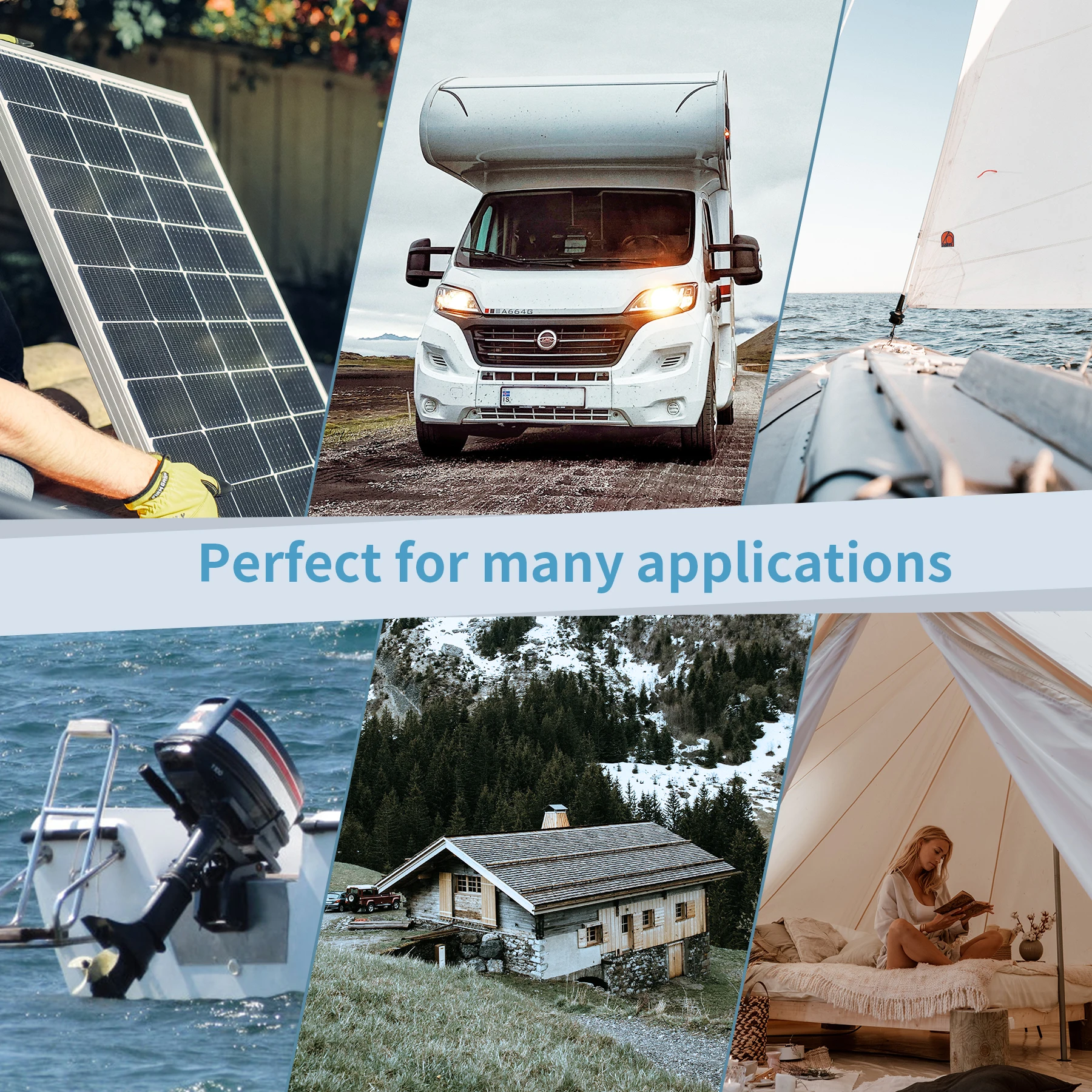 Batteria LiFePO4 da 12 V 400 Ah con BMS da 200 A, oltre 6000 cicli profondi, celle di grado A, per motori da traina, barche, camper, solari, fuori rete