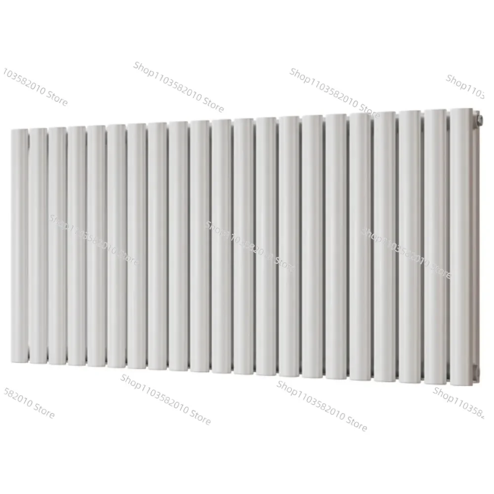 Best Quality Double Oval Column Horizontal Designer Radiator Low Carbon Steel Water Heating Radiator for Room Heating