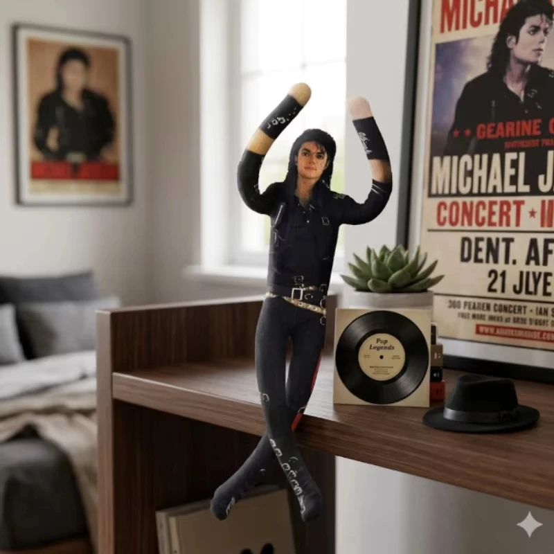 Poupée en peluche articulée Anime MJ, figurine de cosplay, décoration de chambre, accessoires abstraits pour la mobilité des articulations, cadeau surprise pour les fans de Pop King