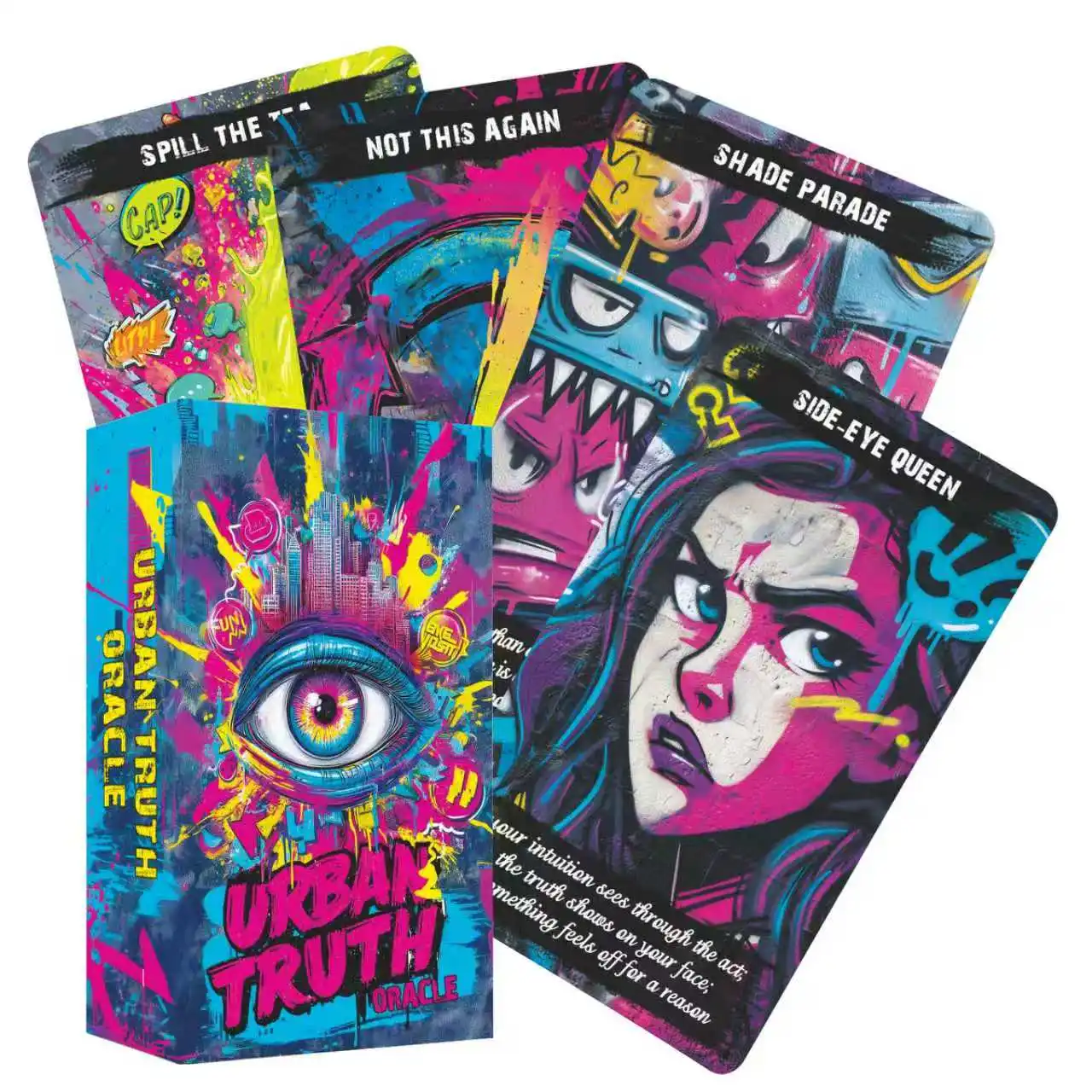 Urban Truth Oracle Cards 80 Card Starter Deck Intuitive Oracle Cards for Love Relationships and Deep Emotional Insight