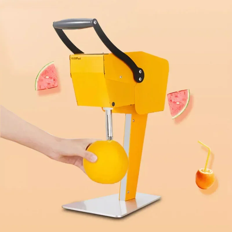 Electric Fresh Squeezed Juicer Stirring Fruit Machine Commercial Pitaya Fresh Squeezing Orange Twist Juicing Machine