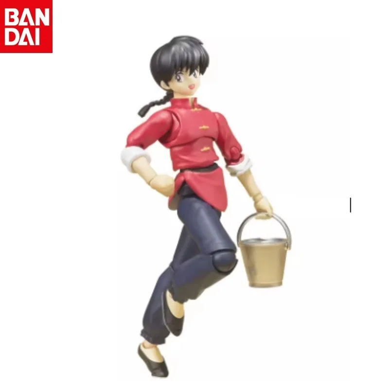 

Bandai Original SHFiguarts Ranma 1/2 RANMA SAOTOME Shampoo Action Figure Active Joints Model Hobbies Collectible Gift