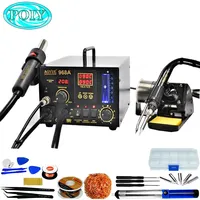 AOYUE 968A+ soldering station. SMD/SMT Hot Air 3 in 1 solder station & Rework machine, Aoyue968A+