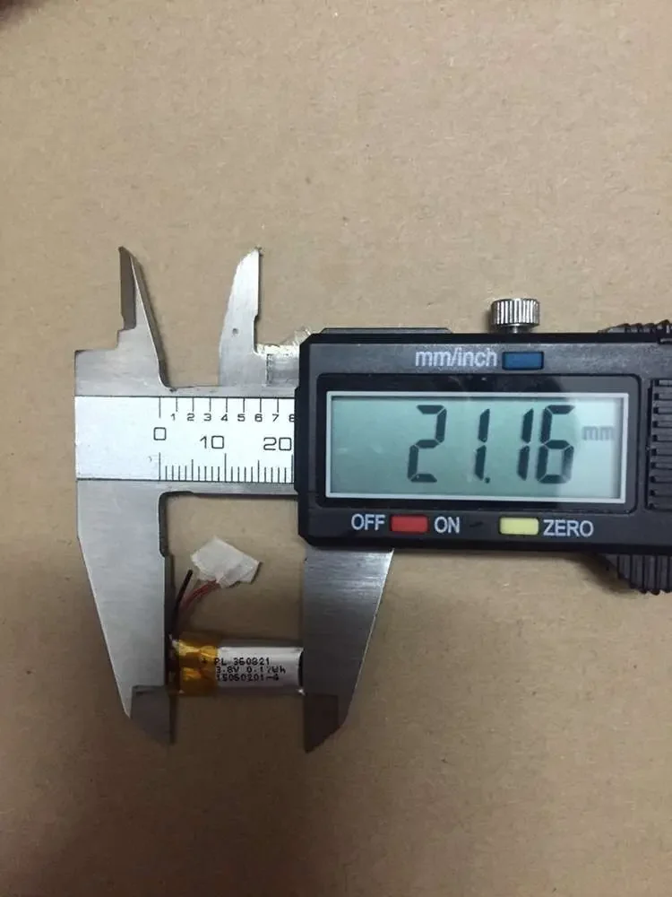 Полимерная аккумуляторная батарея 3,7 В 401020360821   Bluetooth-гарнитура Браслет мини-устройство умная одежда