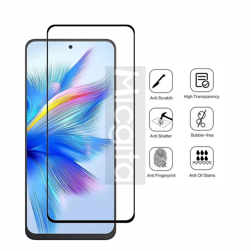 For Blackview Shark 9 Screen protector 9H Smartphone Glass Anti-Scratch For Blackview Shark 9 Soft fiber lens film - Image 3