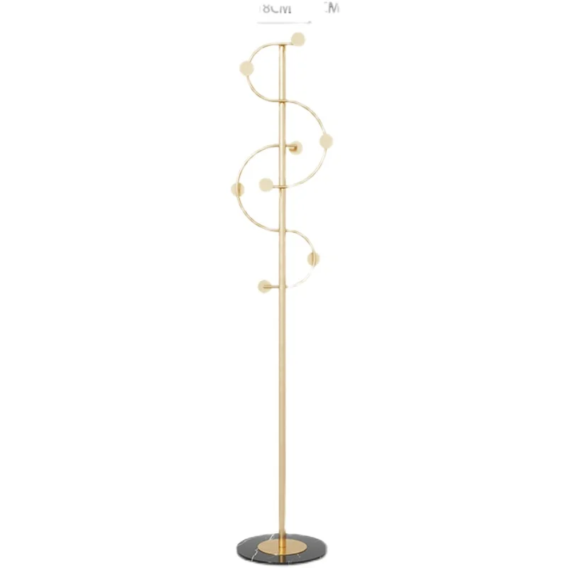 

XL Light Luxury and Simplicity Floor Coat Rack Household Bedroom Hanger Movable Creative