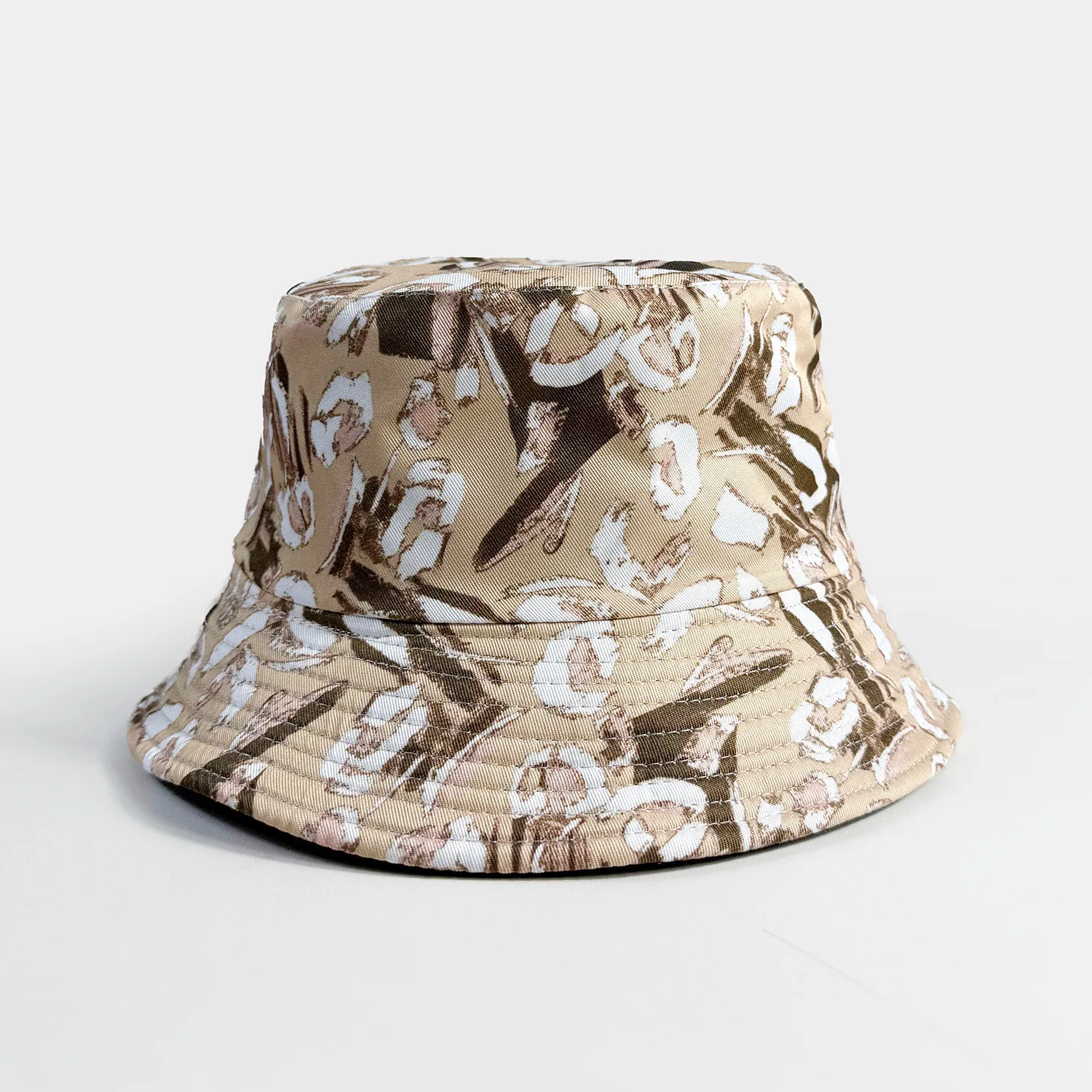Cartoon Youthful Cool Colorful poker Bohemia Chessboard fisherman hat Outdoor Leisure Sunscreen Sun Hat Men Women bucket hats