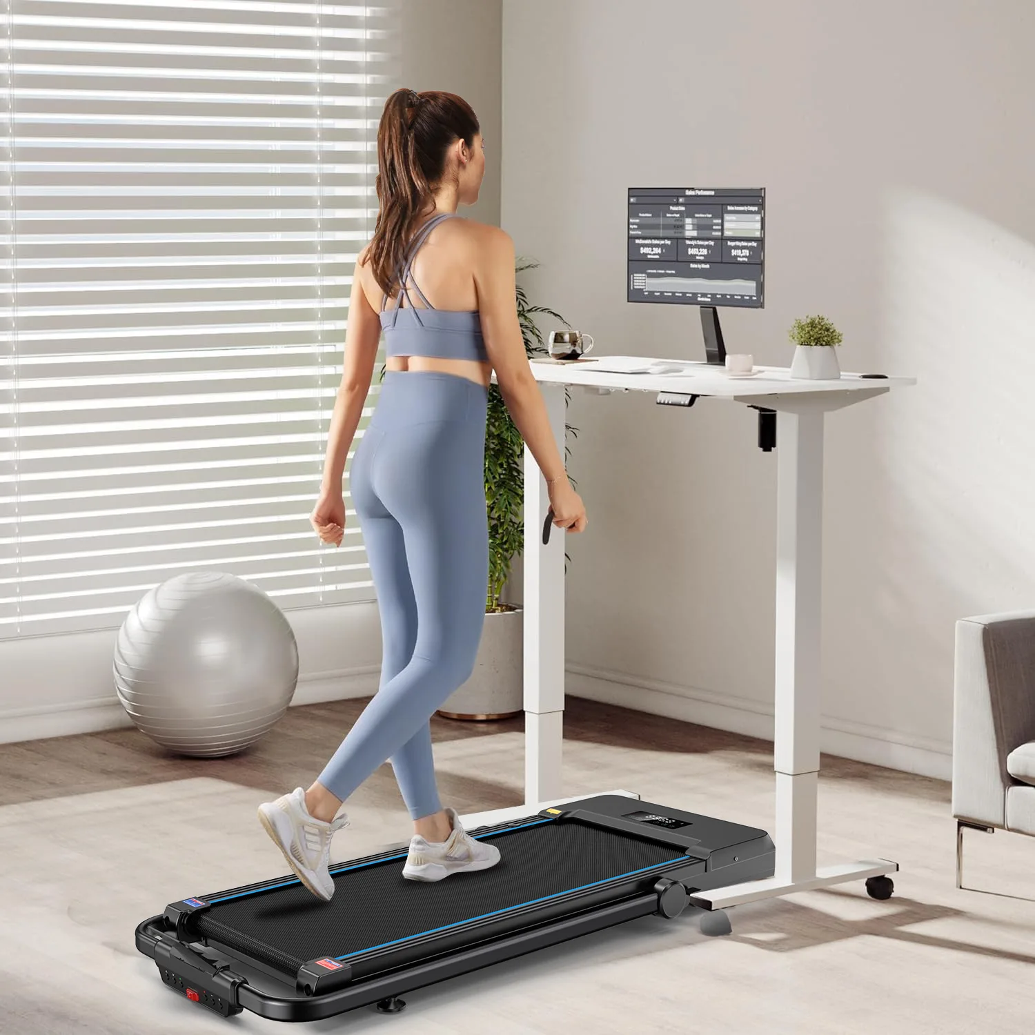 Small Fitness Equipment Indoor Walking Machine Electric Home Edition Tablet Treadmill