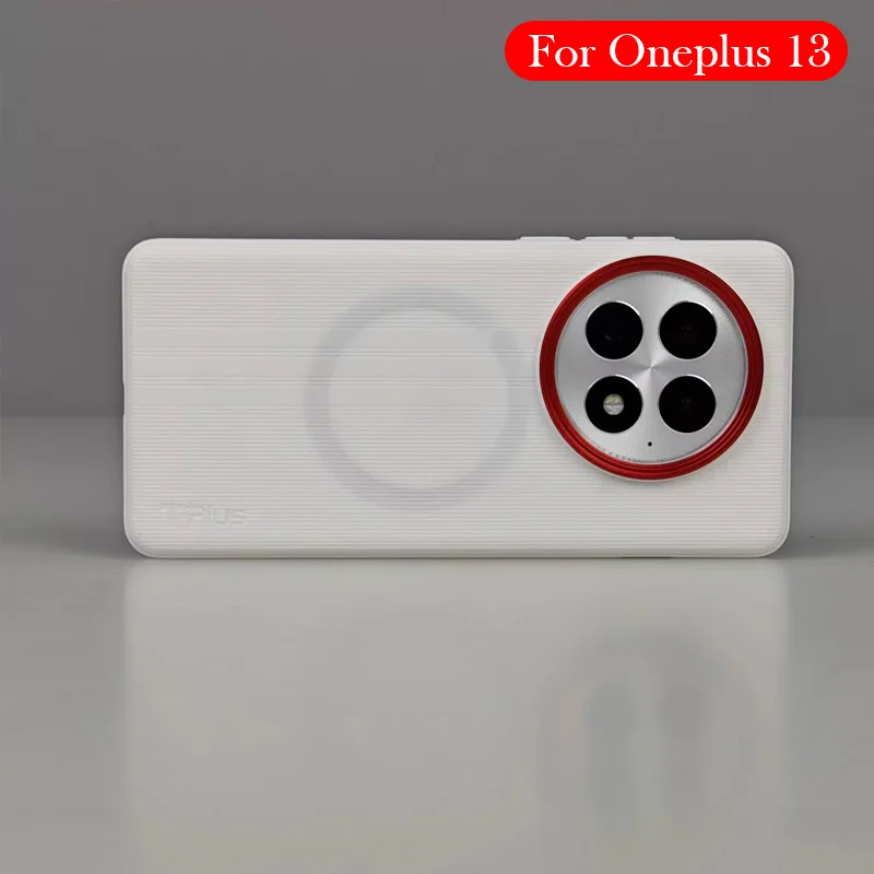 

Магнитный чехол для Oneplus 13, задняя крышка с беспроводной зарядкой для ONEPLUS 13