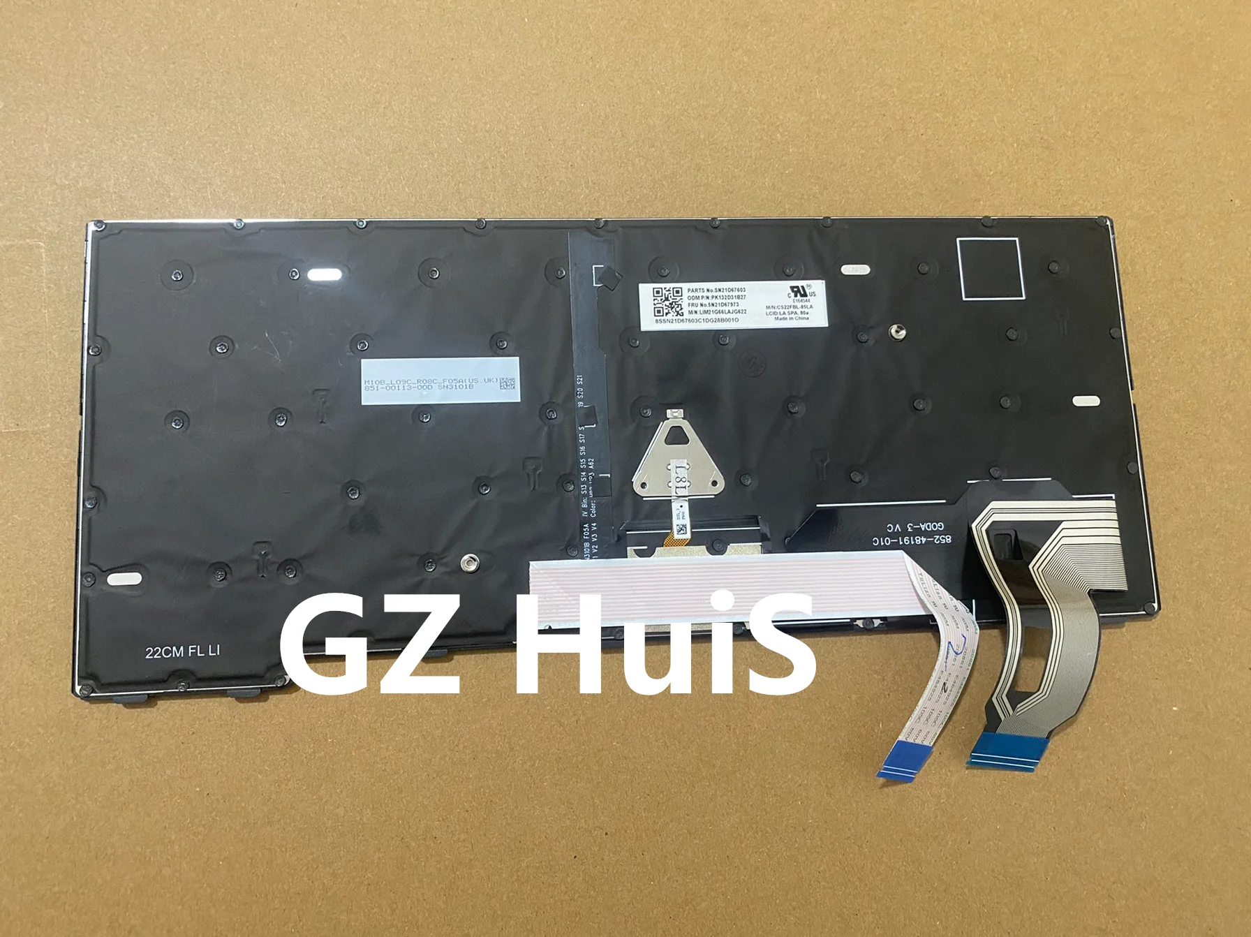 New Original for Lenovo ThinkPad P14s T14 Gen 3 Gen 4 Spanish LA Backlit Keyboard 5N21D67973 5N21D68064 5N21D68163 5N21D68237 - Image 3