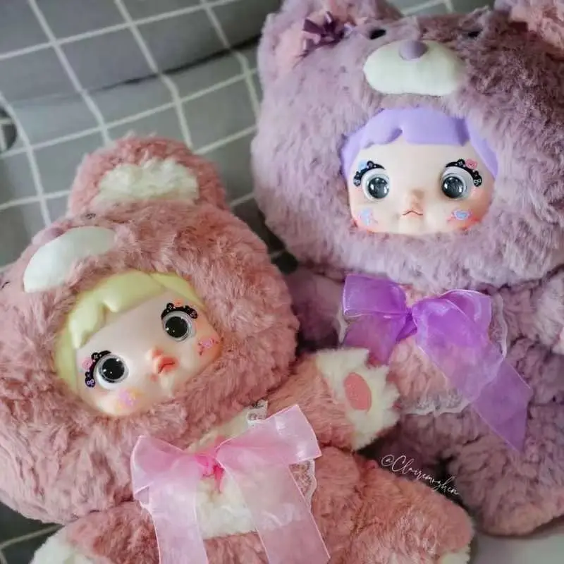 2025 Nuova vendita calda Nommi Goodnight Bear Series Blind Box Genuino 400% bambola Kawaii Decorazione Moda Raccogliere Giocattolo Regali di compleanno