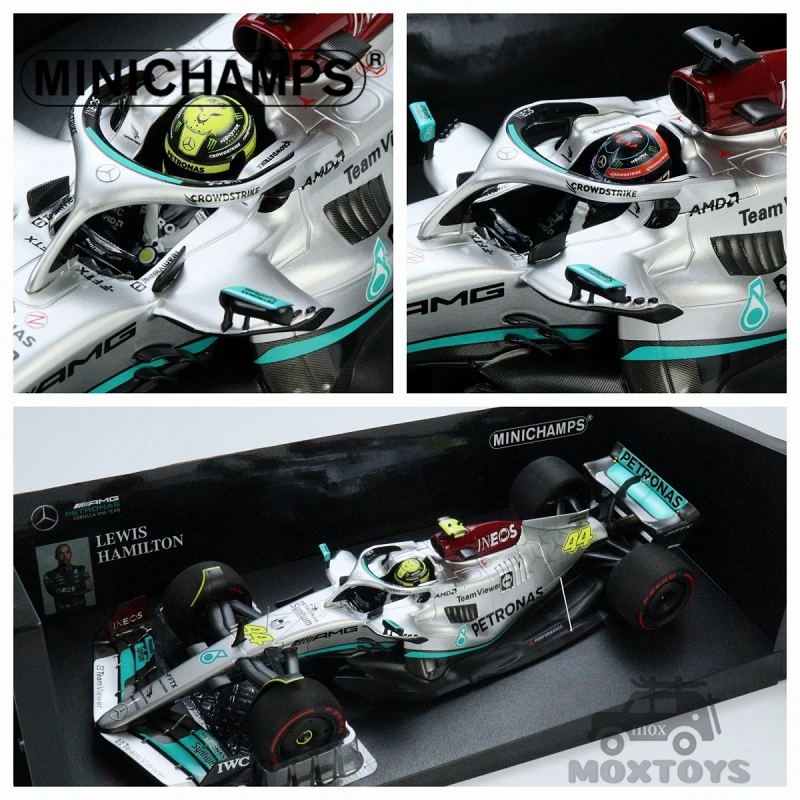 

MINICHAMPS 1:18 2022 F1 MB PETRONAS W13 E PERFORMANCE Diecast Model Car