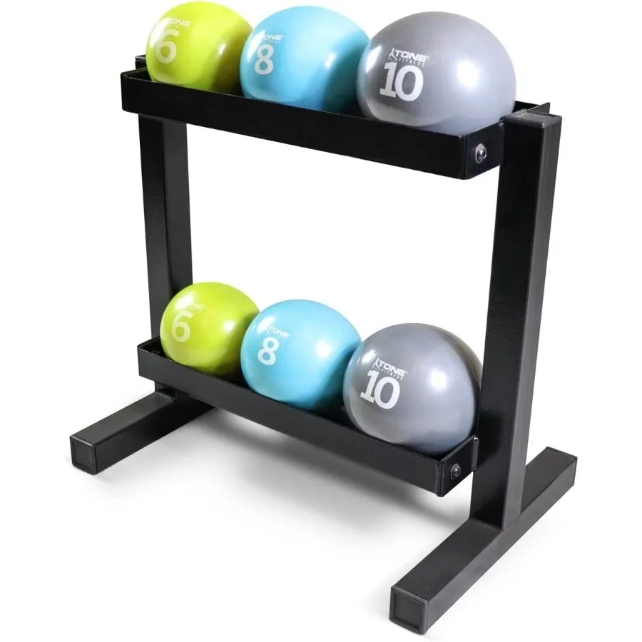 WF Athletic Supply Weighted Toning Ball Soft Weighted Exercise Ball for Full-Body Workouts Ideal for Yoga Pilates Physical Ther