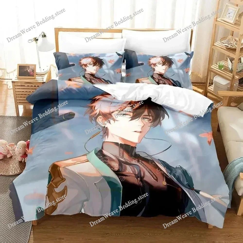 

New Honkai Star Rail Bedding Set Single Twin Full Queen King Size Bed Set Adult Kid Bedroom Duvet Cover Sets 3D Print Game Anime