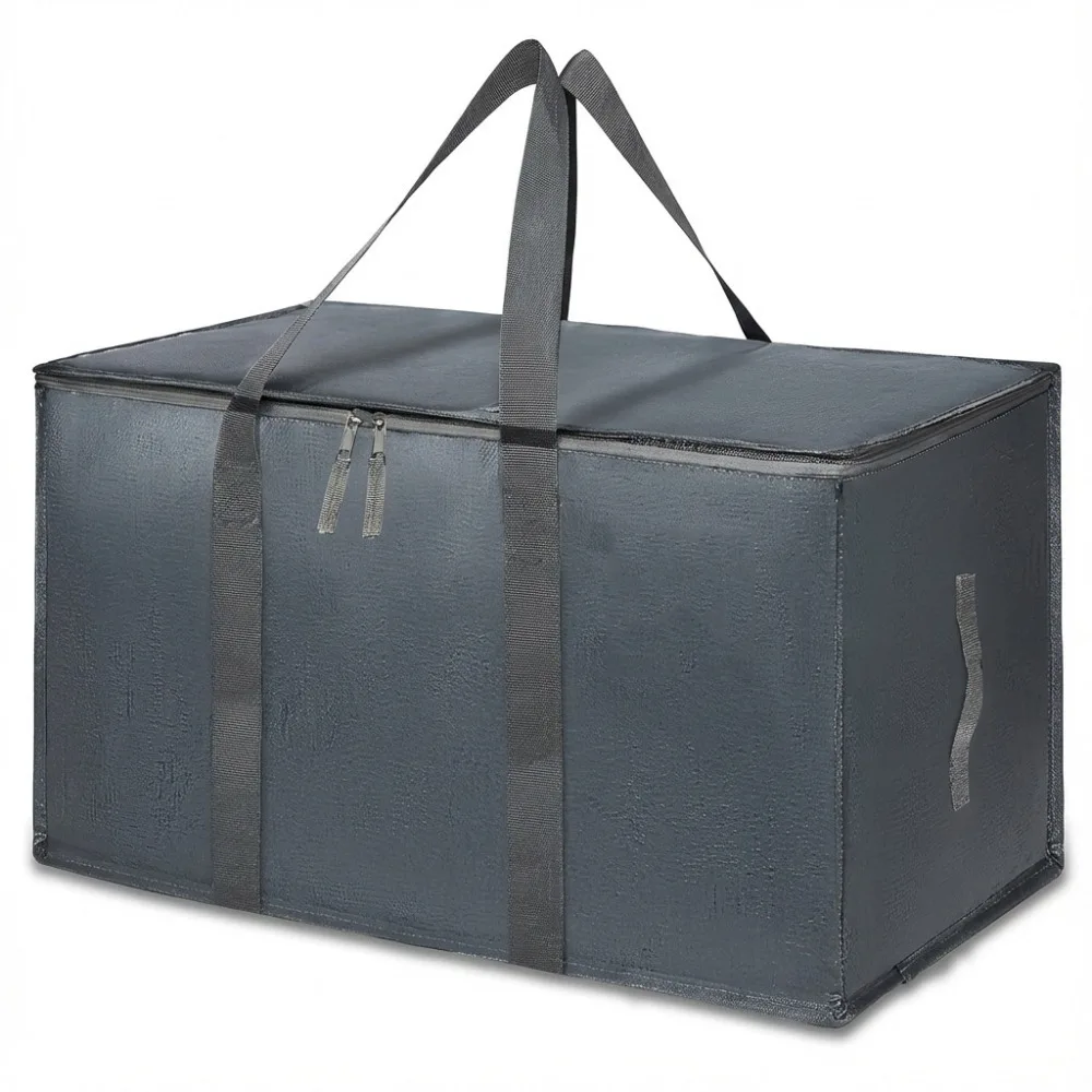 Heavy Duty Waterproof Moving Bags Extra Large Capacity Dustproof Storage Bag Foldable Durable Storage Totes Home