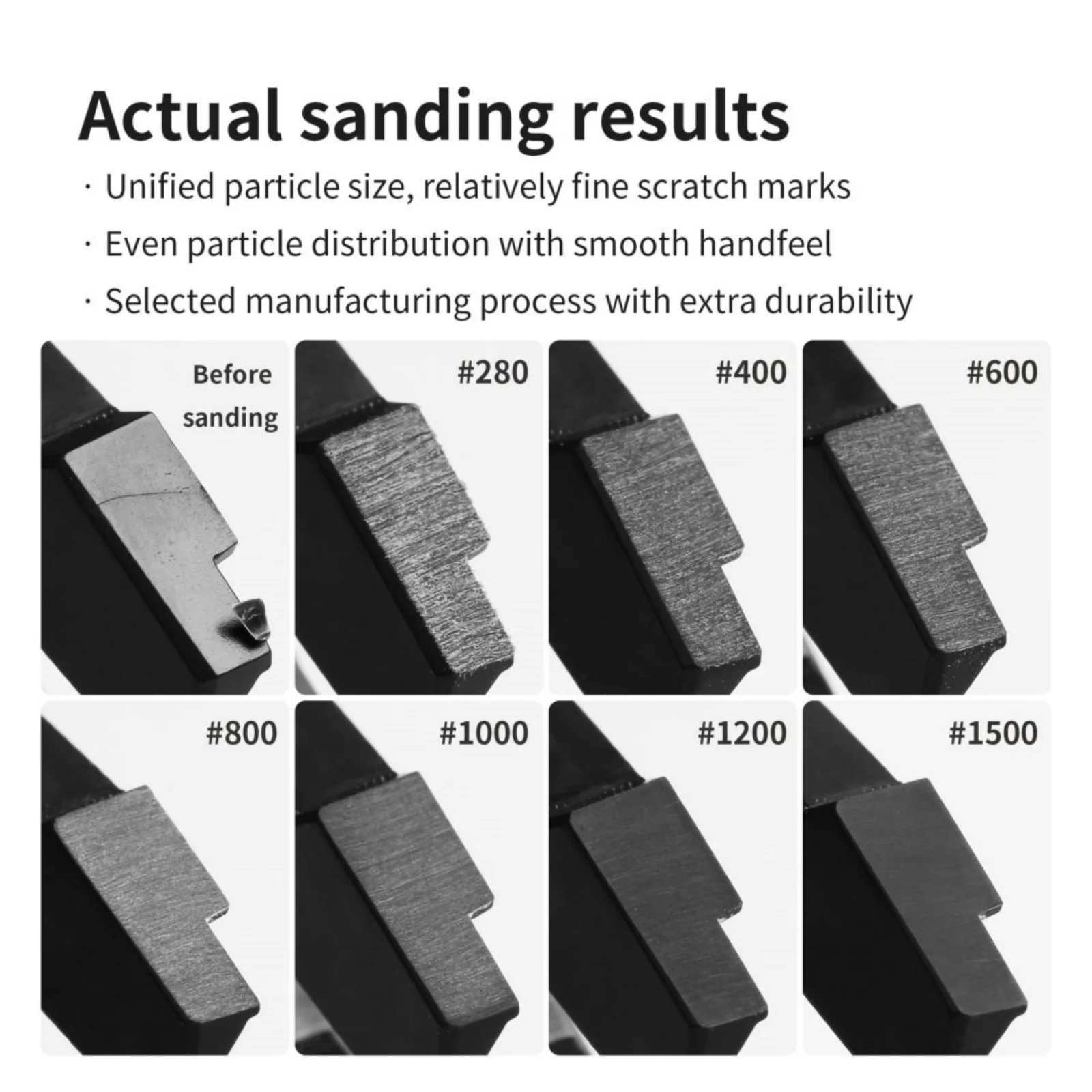 DSPIAE XSP-S01 Combination of Self-Adhesive Sandpapers