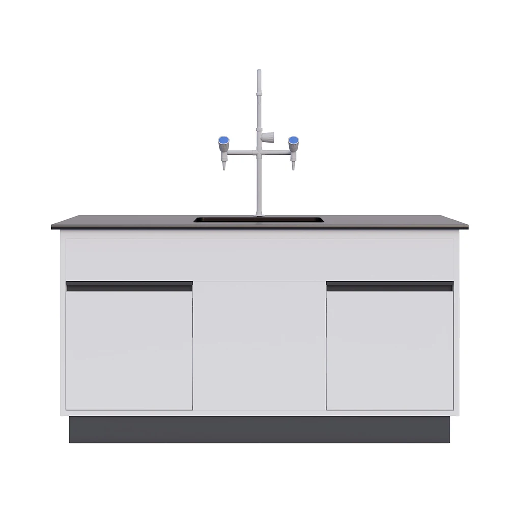 Durable Fire-Retardant Hospital University Durable Laboratory Furniture Work Bench Lab Table Workshop