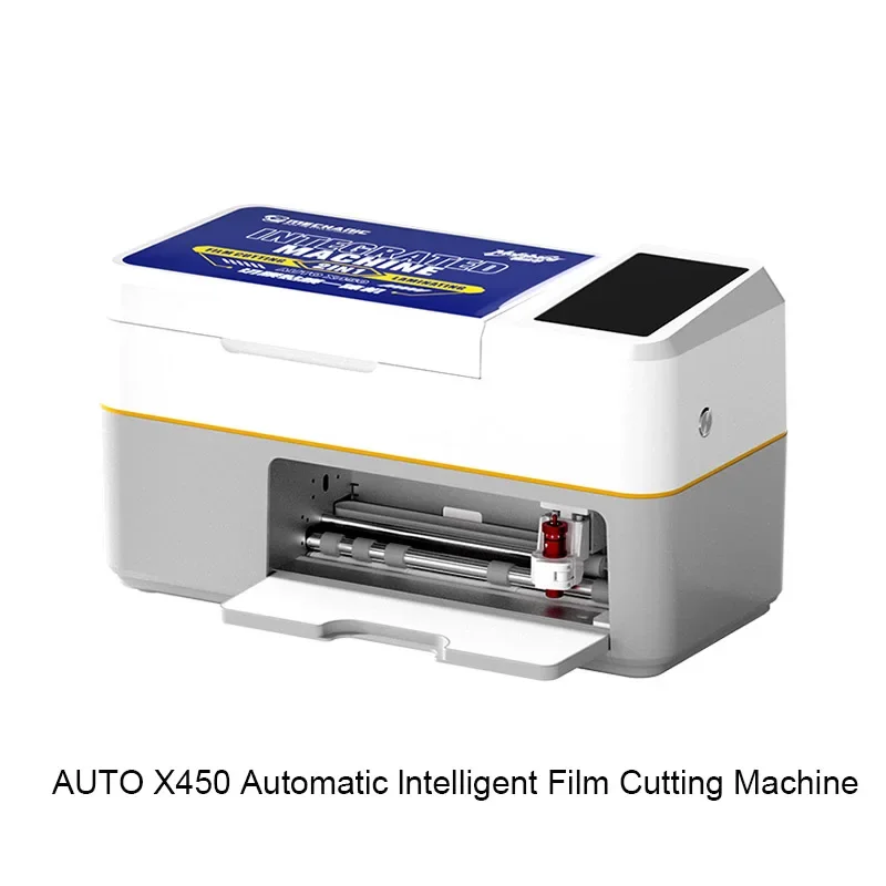 

Автоматическая интеллектуальная машина для резки пленки Mechanic AUTO X450, универсальное решение для защитной пленки для сотового телефона, планшета