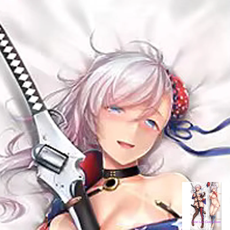 

Dakimakura Anime Fate USA bikini Double Sided Print Life-size Body Pillow Cover Decoration