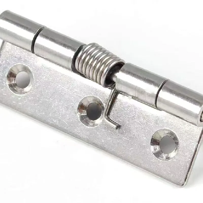 2.5inch/3inch/3.5inch/4inch Self Closing Spring Hinge 304 Stainless Steel Spring Loaded Hinge Door Hinge Hardware Accessories