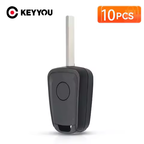 KEYYOU 10PCS For Chevrolet AVEO Vauxhall Opel Camaro Cruze Equinox Impala Malibu Sonic Fob Case NEW Transponder Car Key Shell
