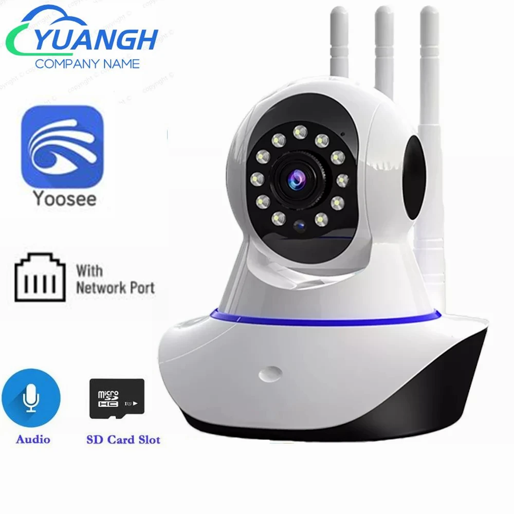 

1080P Yoosee WIFI Smart Home Camera Two Ways AUDIO Indoor Security IP Camera Support RJ45 Port