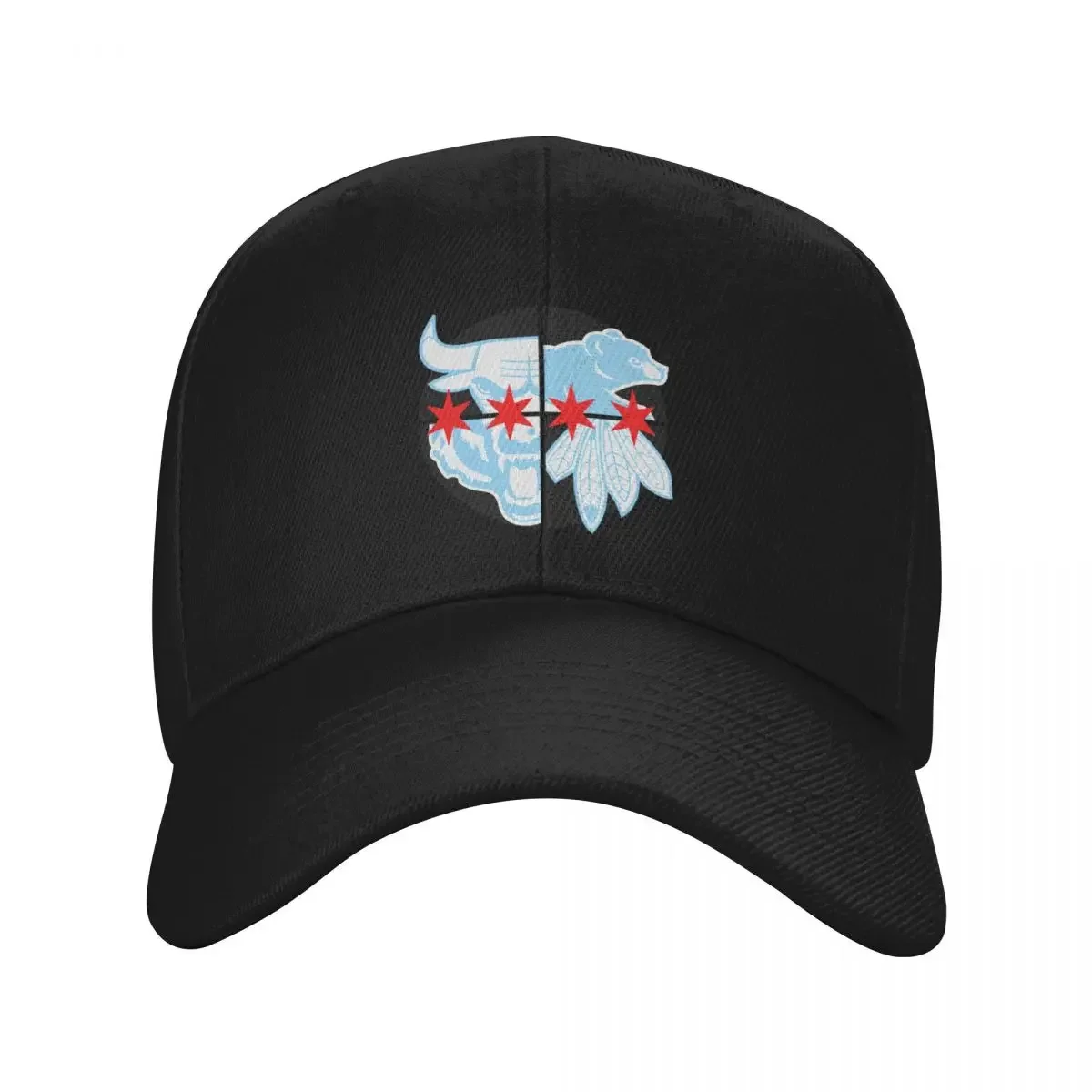 

Chicago Northside Stars & Sports Baseball Cap Visor Golf Hat Man Military Tactical Cap Men's Women's