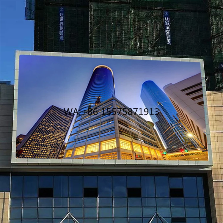 

960x960 мм наружный экран светодиодный экран индивидуальный P10 цифровая вывеска светодиодный рекламный фон светодиодная видеостена