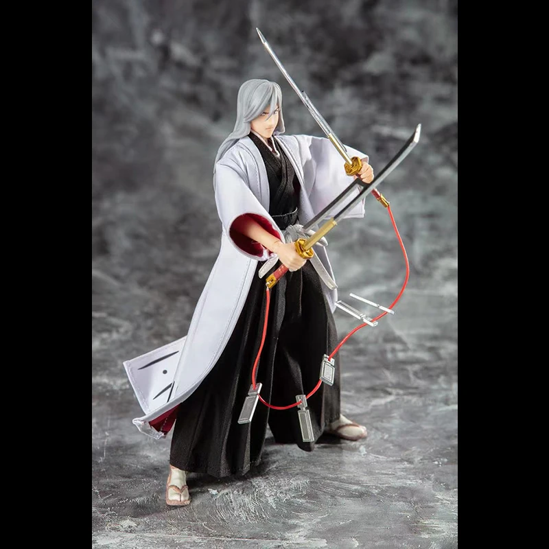 Dasin Model Greattoys Model Kit BLEACH Aizen Jushiro Ukitake S.H.F Assembly Plastic Doll Action Figure Anime PVC Toys Figure