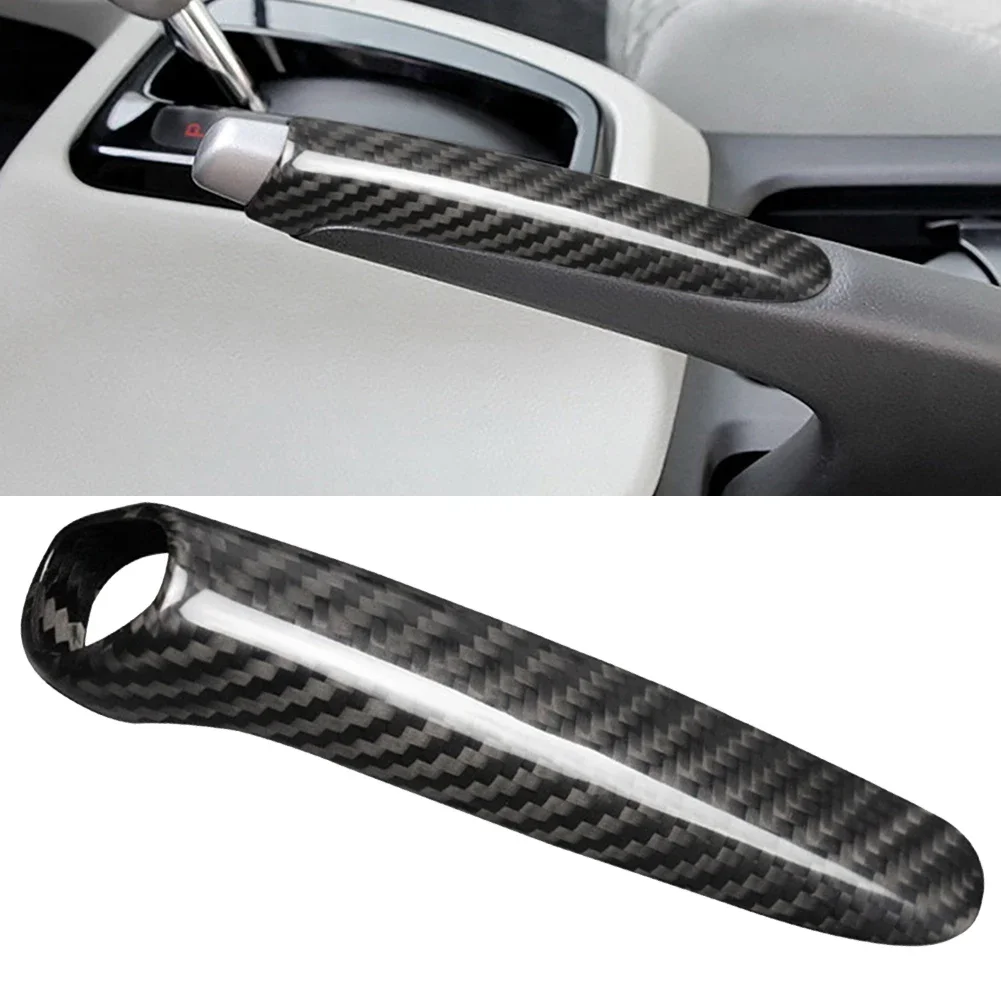 

For Honda Dry hard Carbon Fiber Hand Brake Cover Kit Civic 9th 2012 2015 Enhances the Grip and Comfort of Your Hand Brake