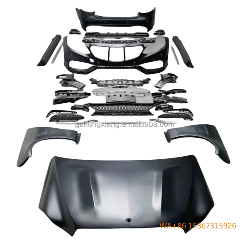 

Modified Rear Bumper W212 Front Rear E-Class W212 Upgrade Front Bumper Surround E180 E200 E260 E300 E350