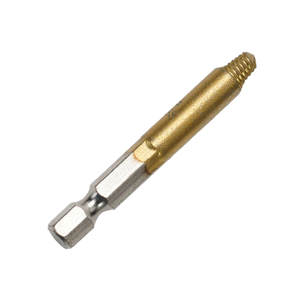 Screw Removal Tool Screw Extractor Quick Removal Drill Bit For Wood And Machine Screws Hexagon Handle 1/4\\\'\\\' 55mm Damaged